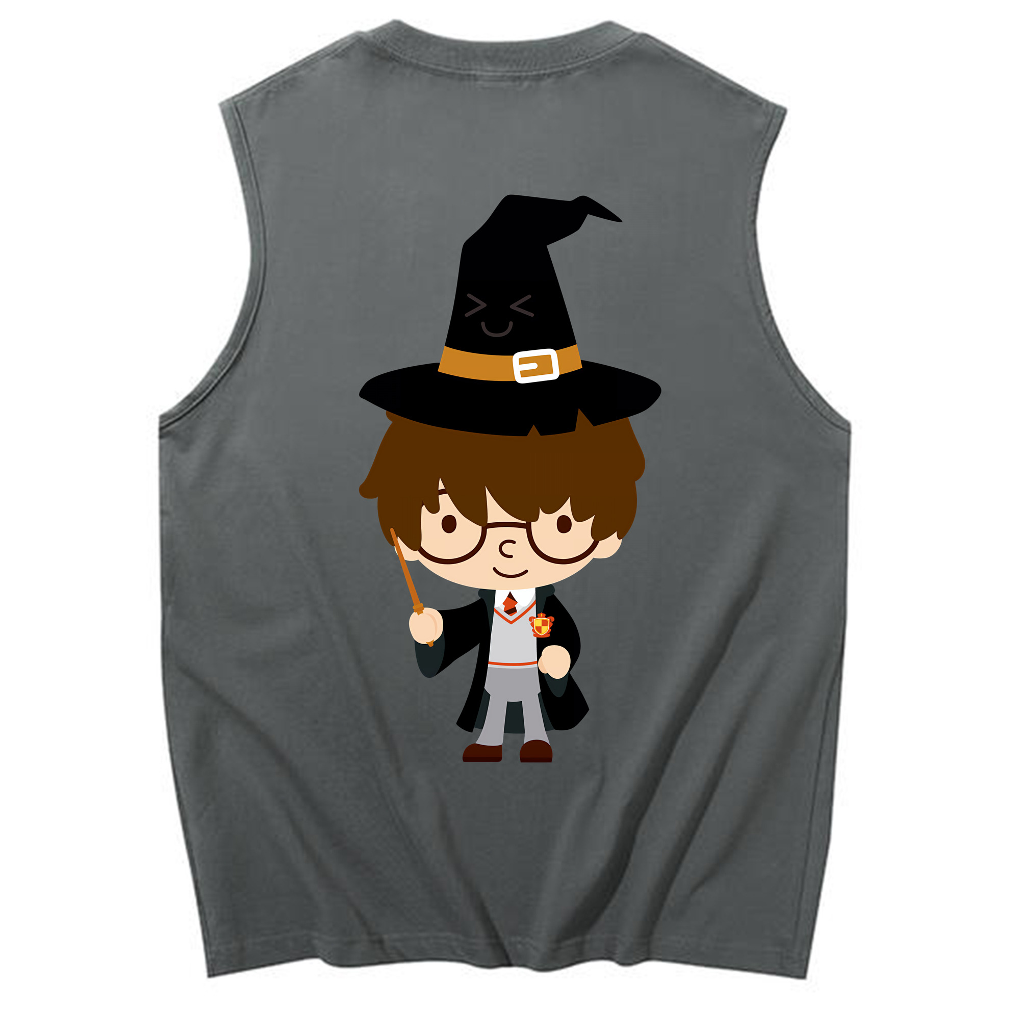 （画像用） Harry Potter ハリー・ポッターシリーズ コットン100％タンクトップ（背面プリント）